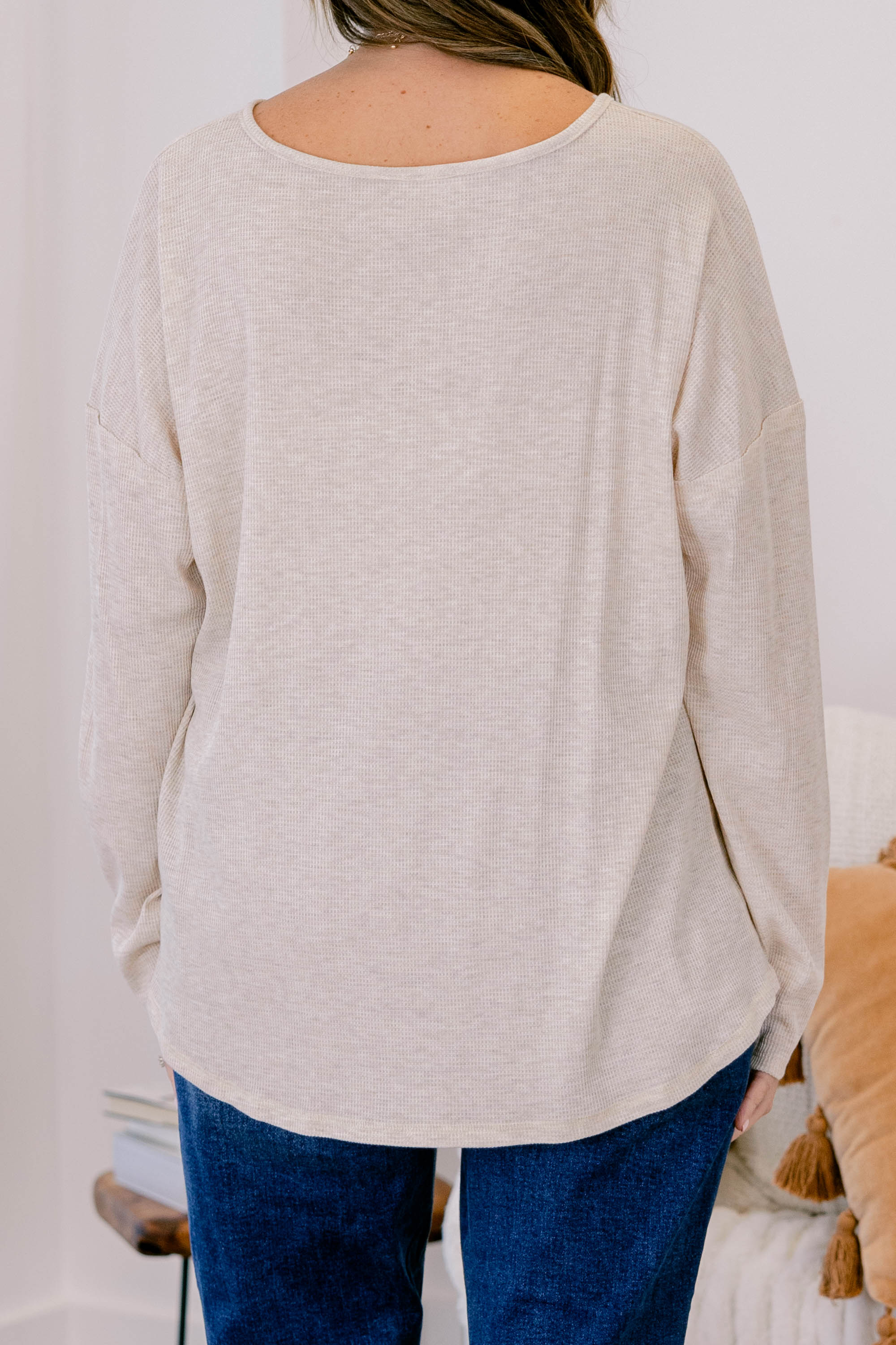 Loves It Top, Oatmeal - Giverhouse