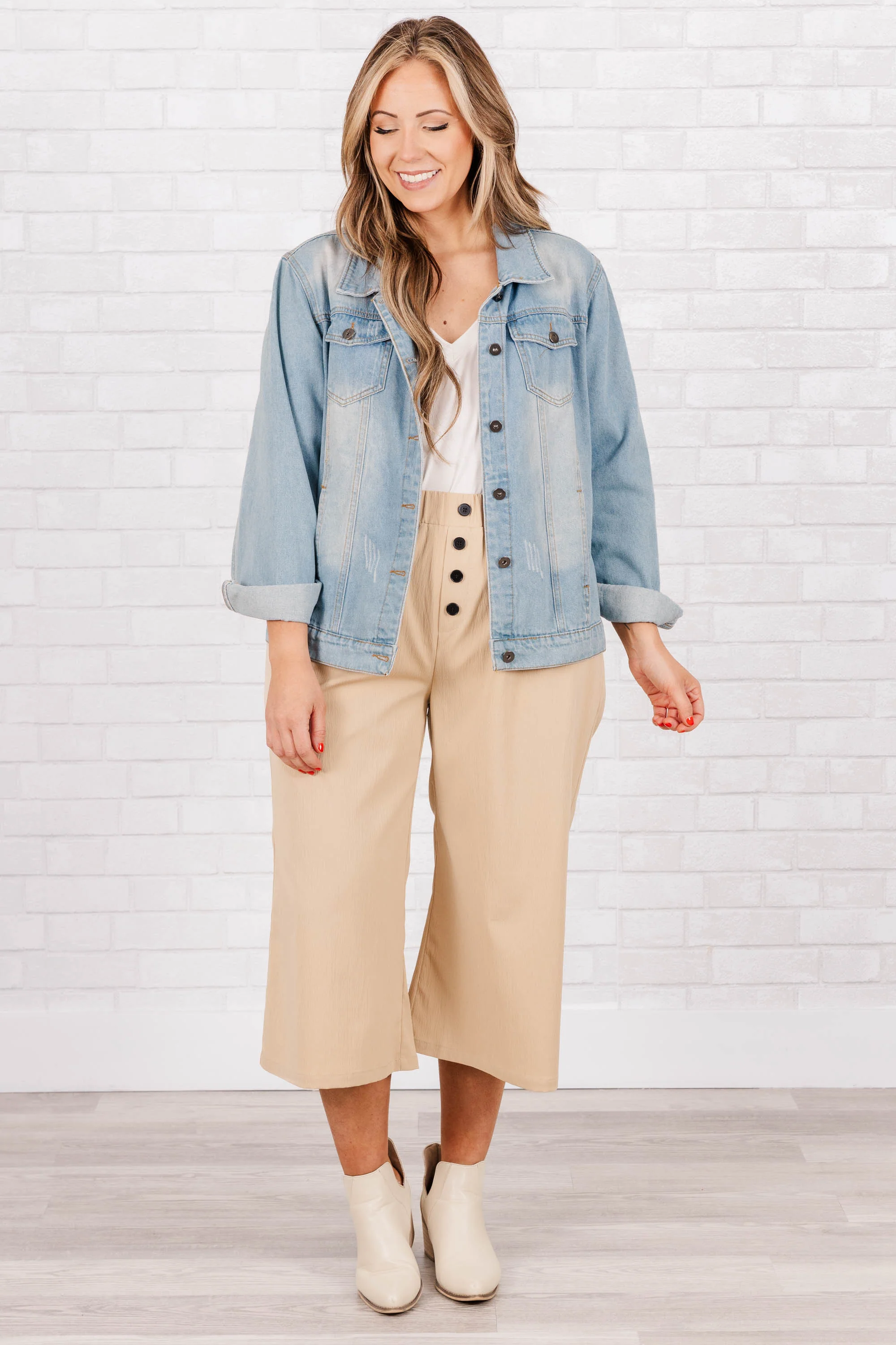 Buttons and Bells Pants, Mocha - Giverhouse