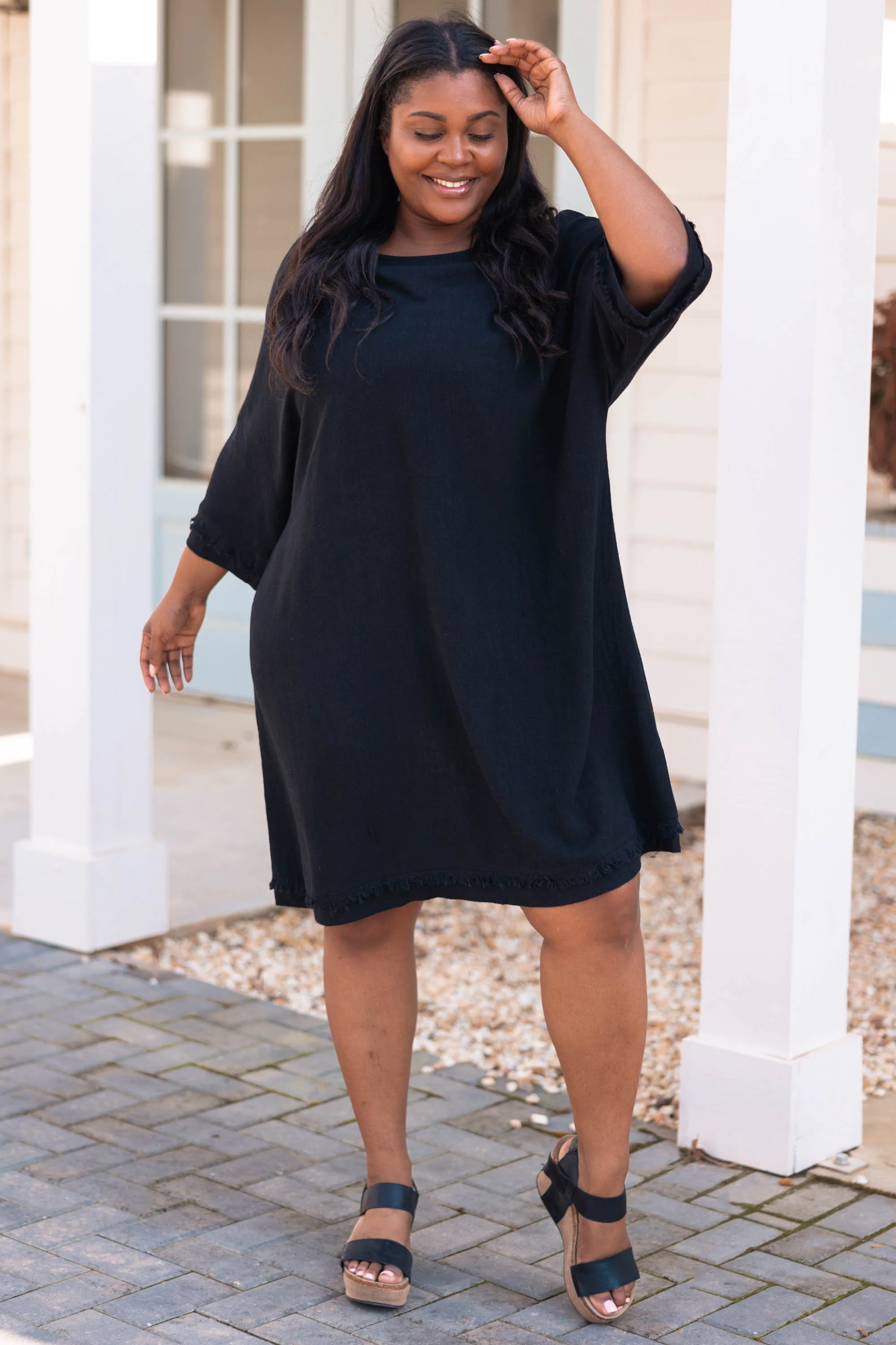 Everyday Magic Dress, Black - Giverhouse