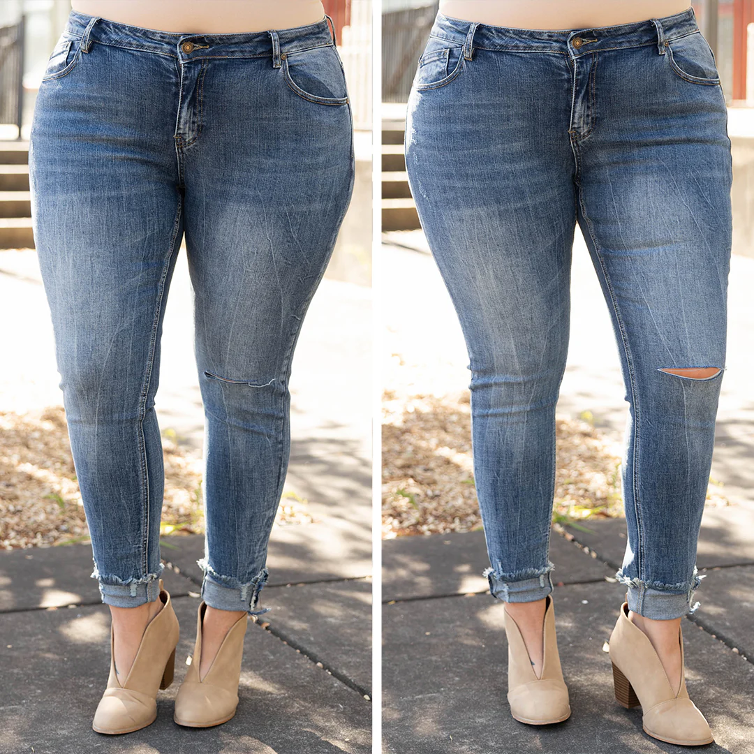 Rock With Me Jeans, Dark Wash - Giverhouse