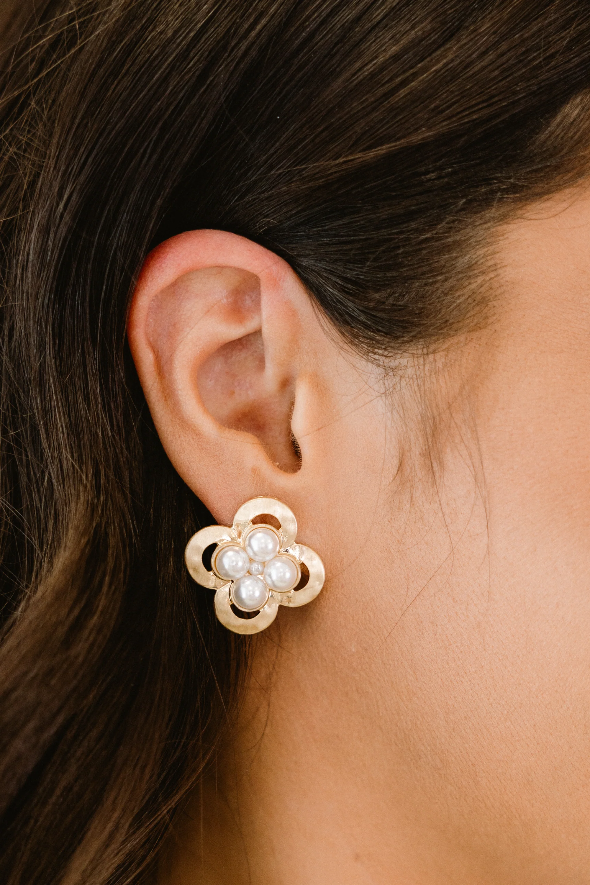 We Stick Together Earrings, Gold - Giverhouse