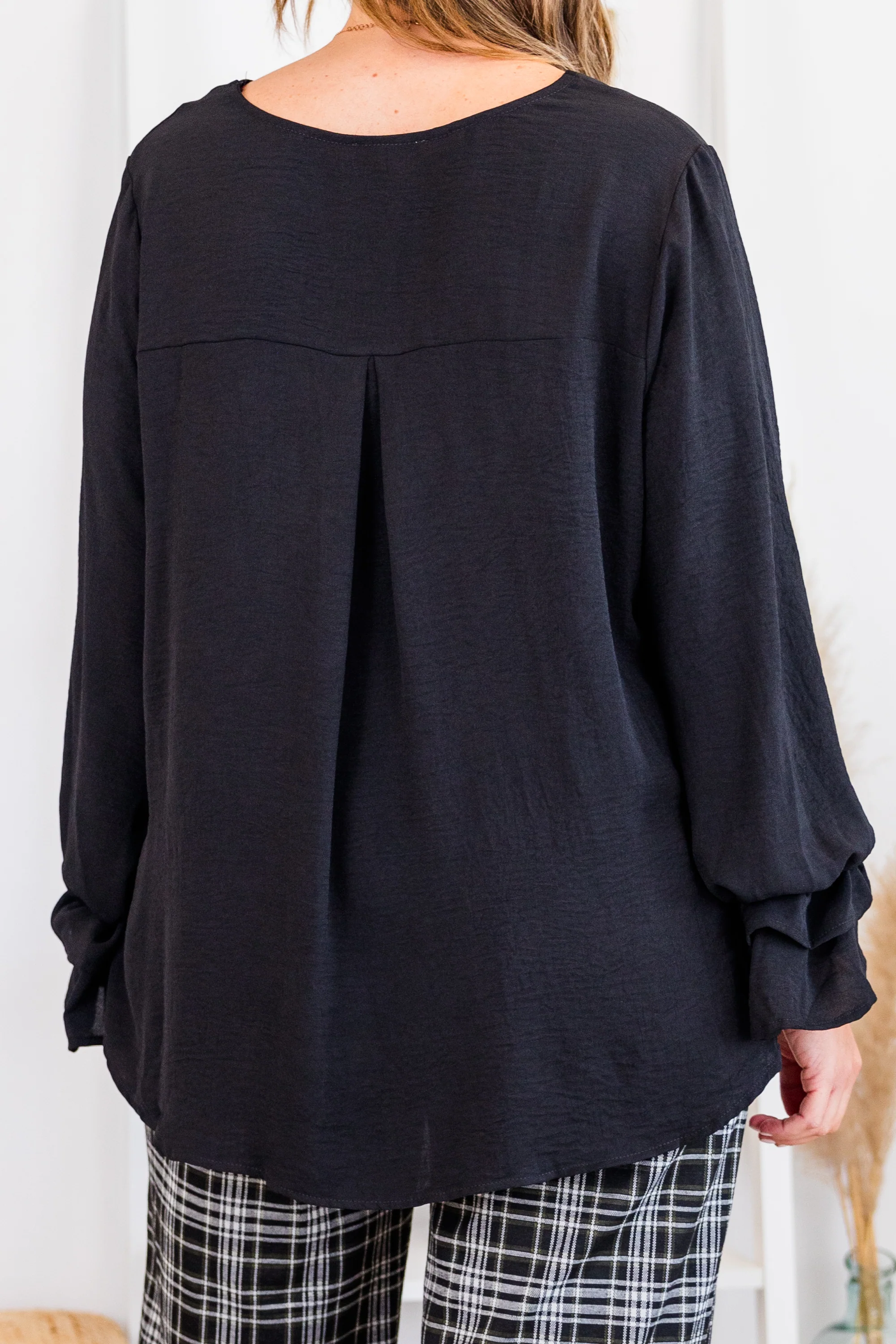 Blushing Babe Top, Black - Giverhouse