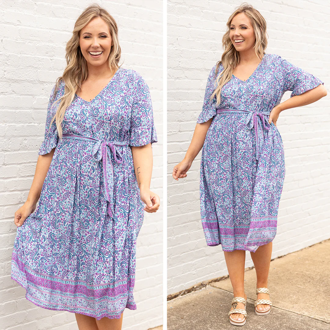 Angel Energy Dress, Blue - Giverhouse