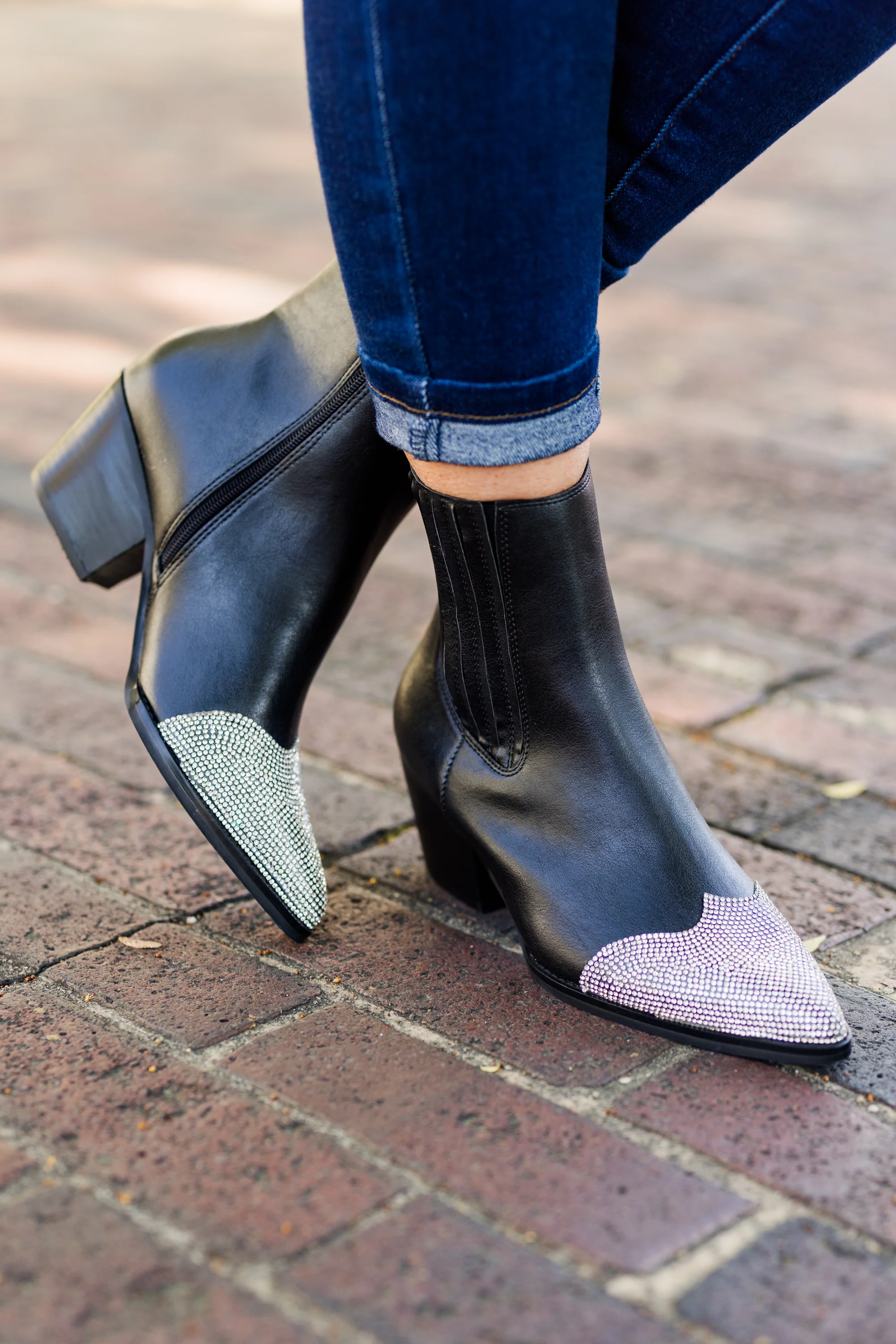 Ready For Me Booties, Black - Giverhouse