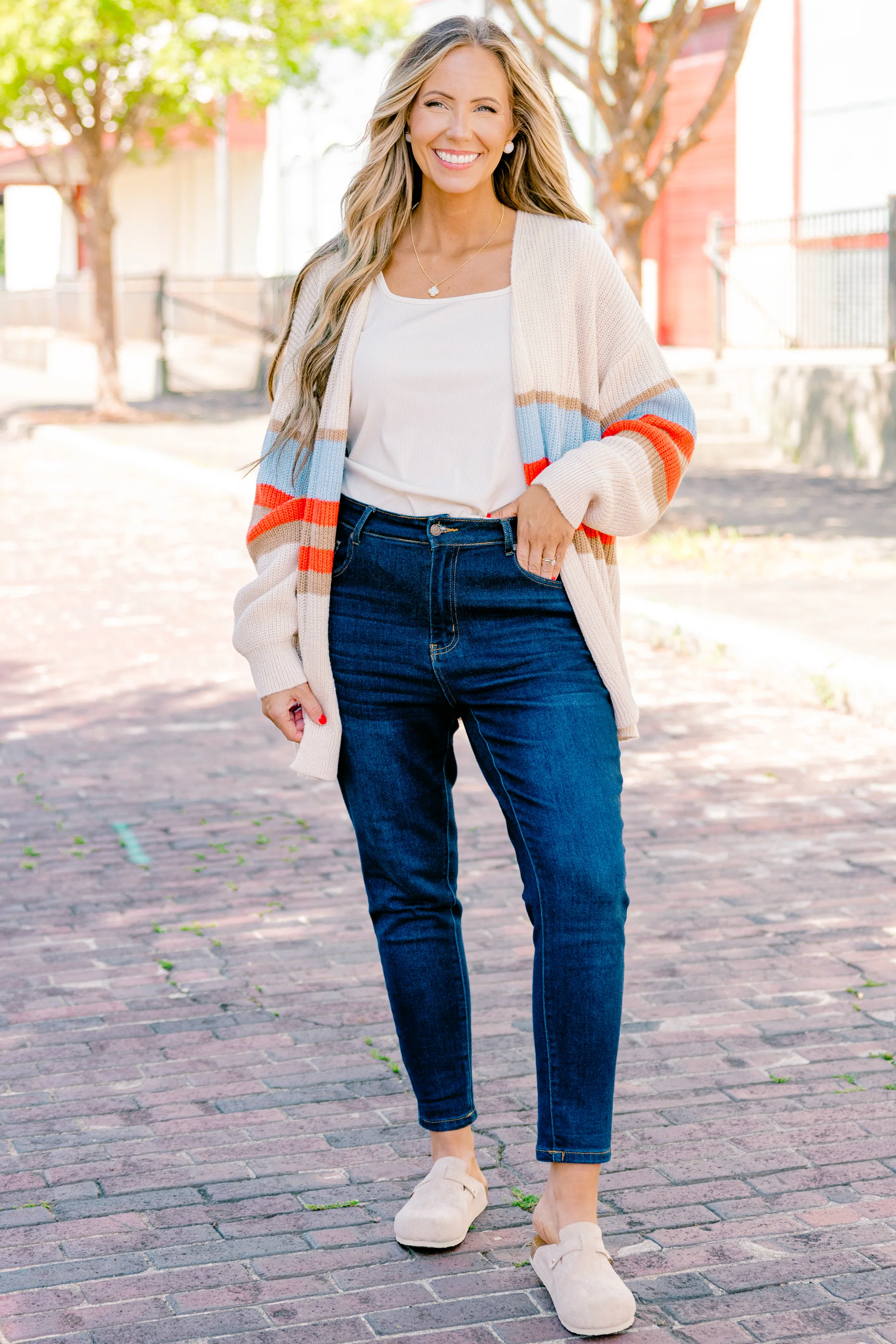 Dreamchaser Cardigan, Brown - Giverhouse