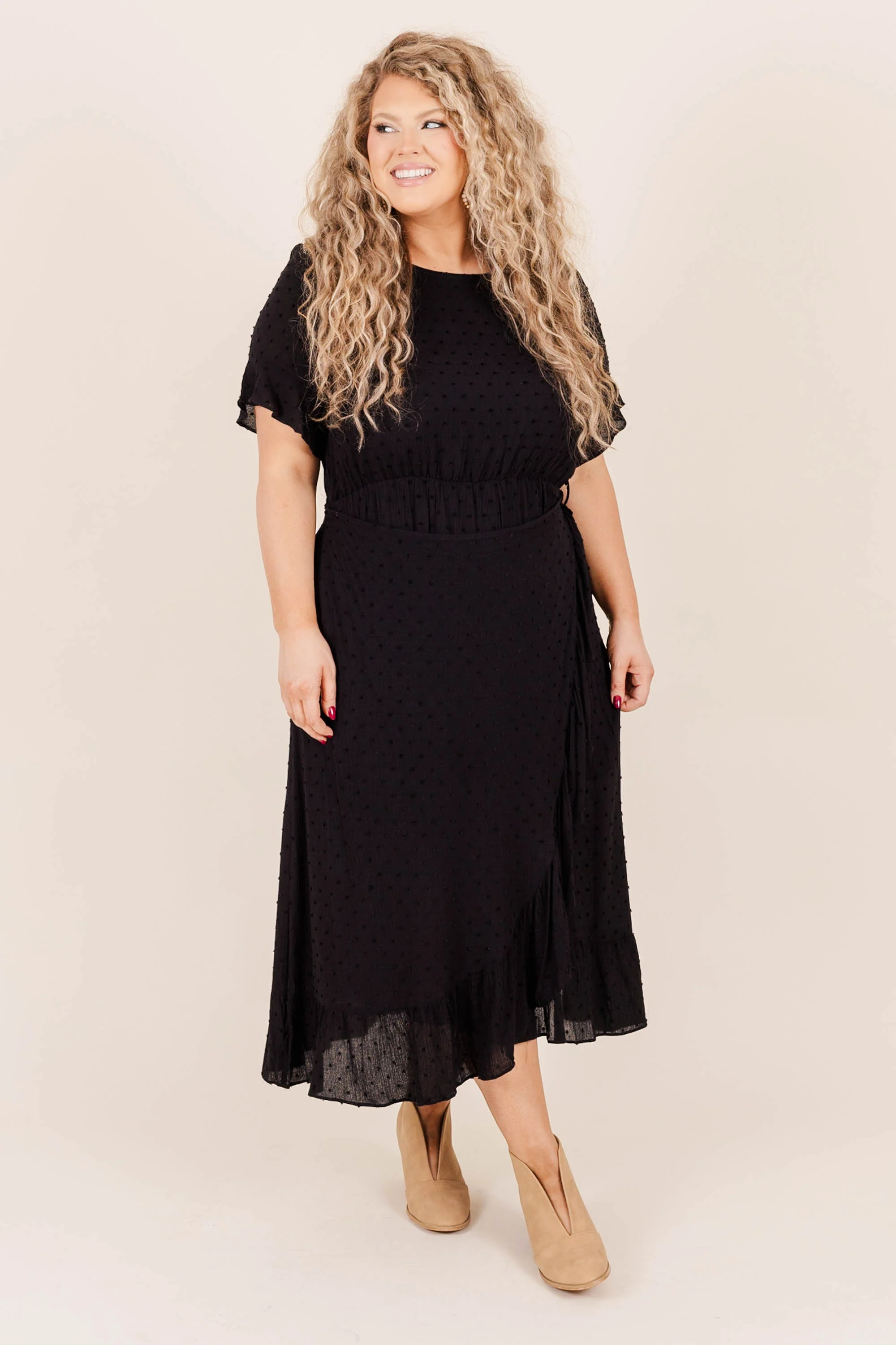 Welcome To Hollywood Dress, Black - Giverhouse