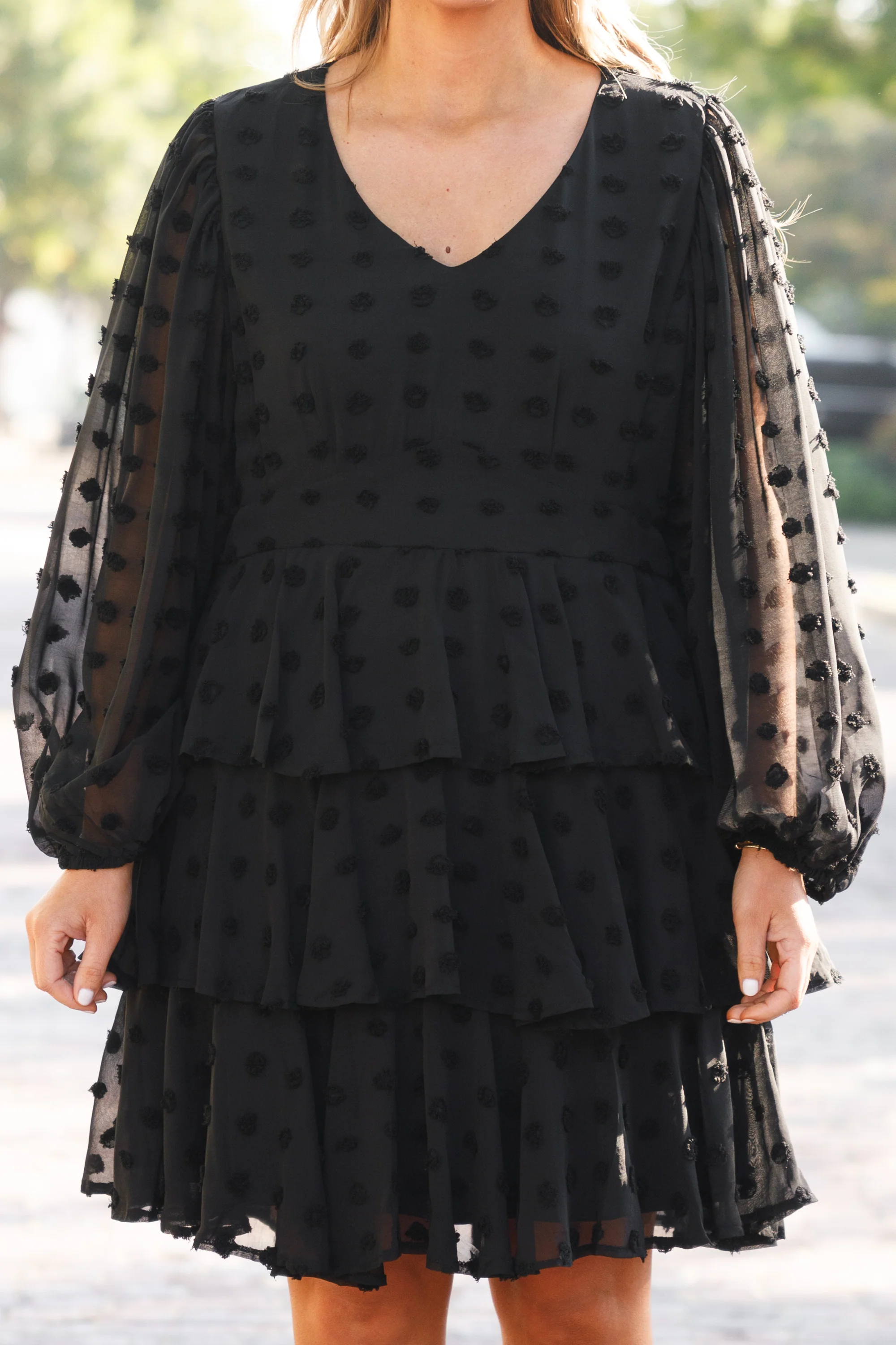 Bold And Beautiful Dress, Black - Giverhouse