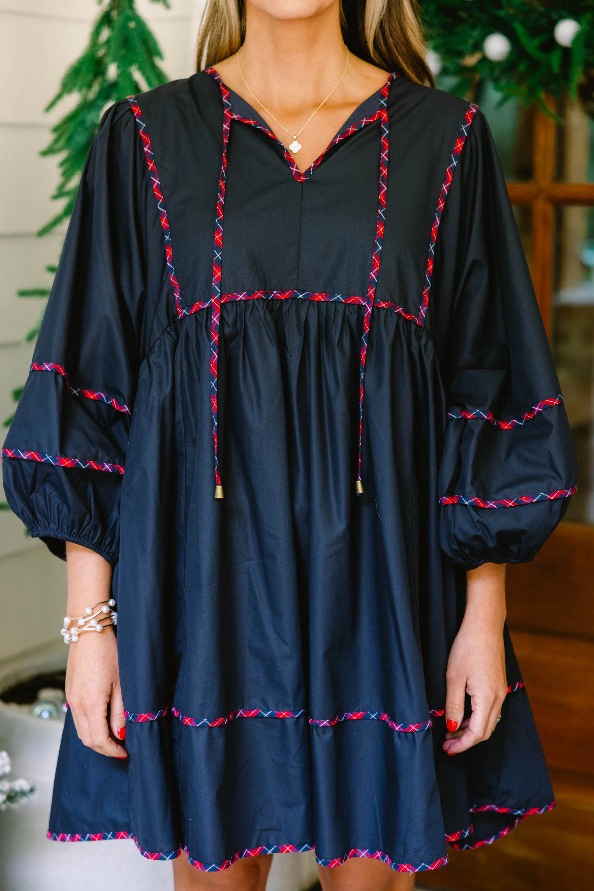 Stuck In Your Ways Dress, Navy - Giverhouse