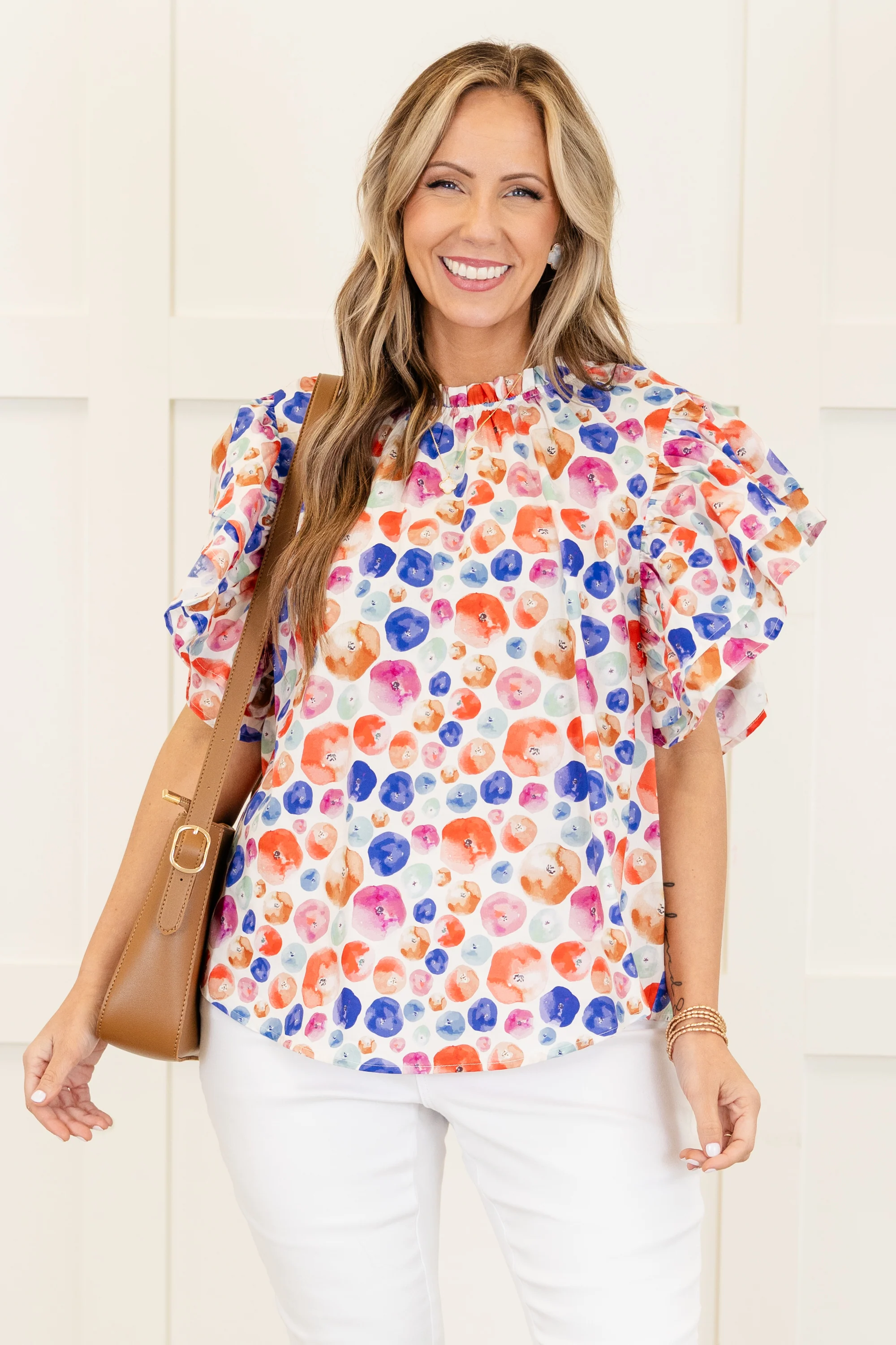 Dotting My I's Top, Multi - Giverhouse