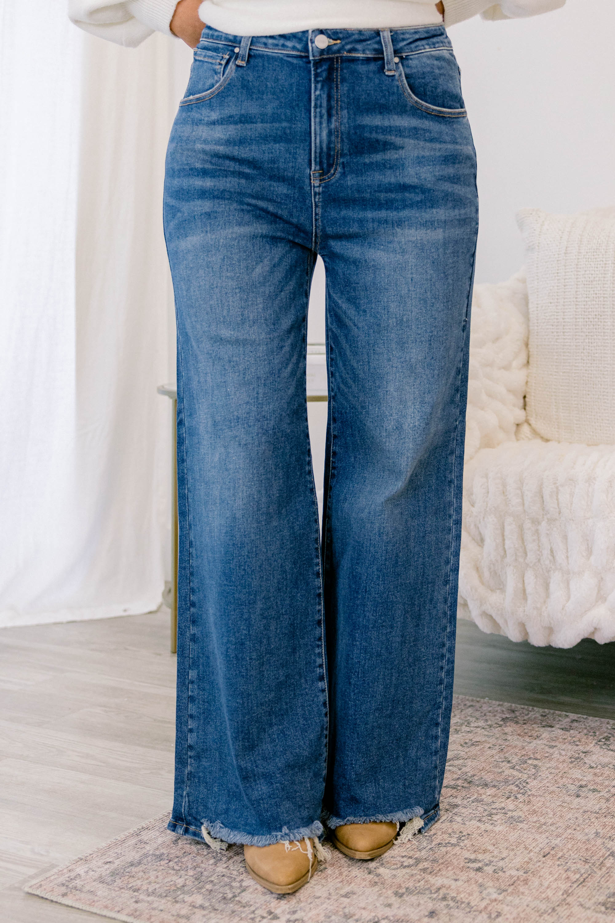 Own The Look Jeans, Dark Wash - Giverhouse