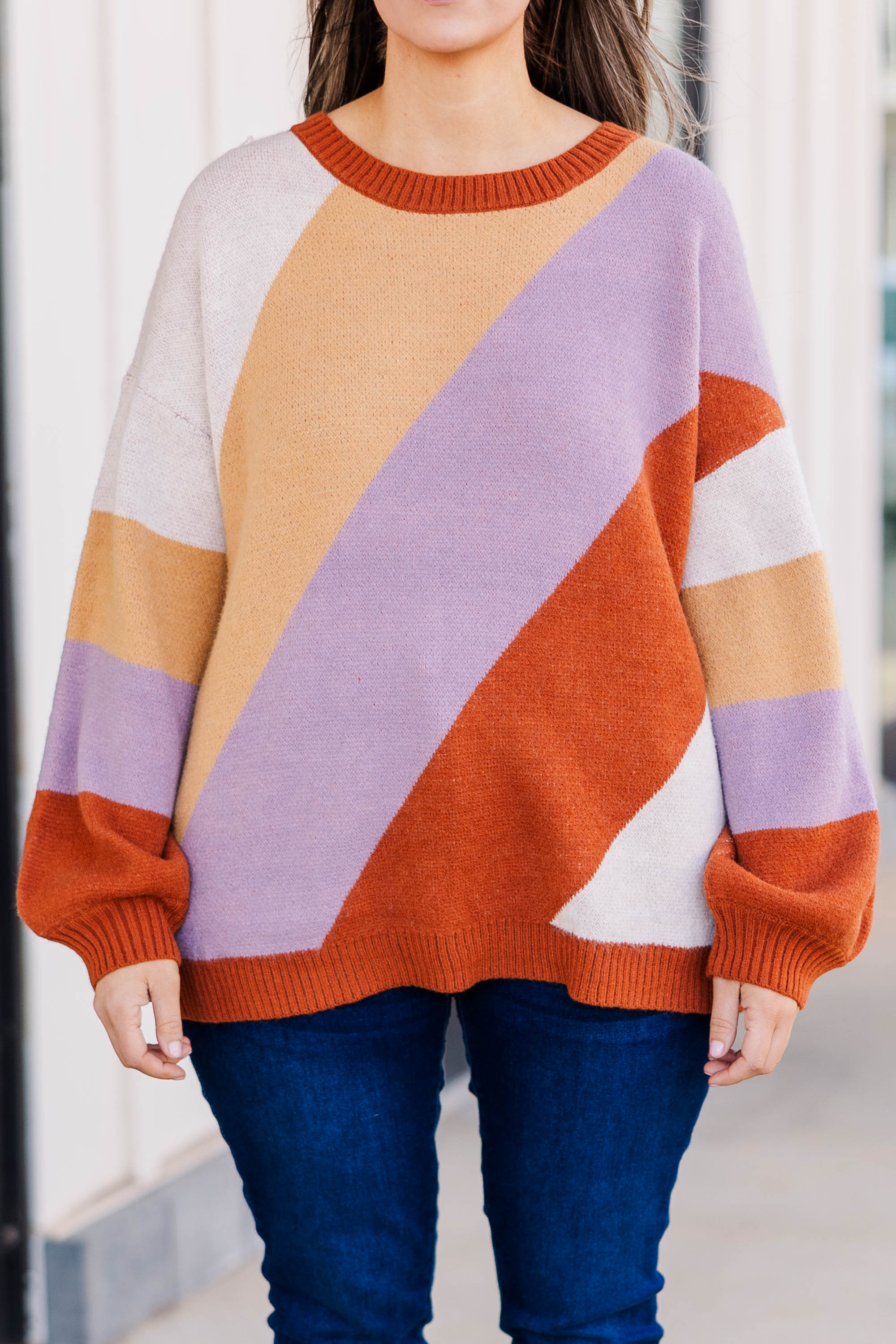 Skyfall Top, Lavender Combo - Giverhouse