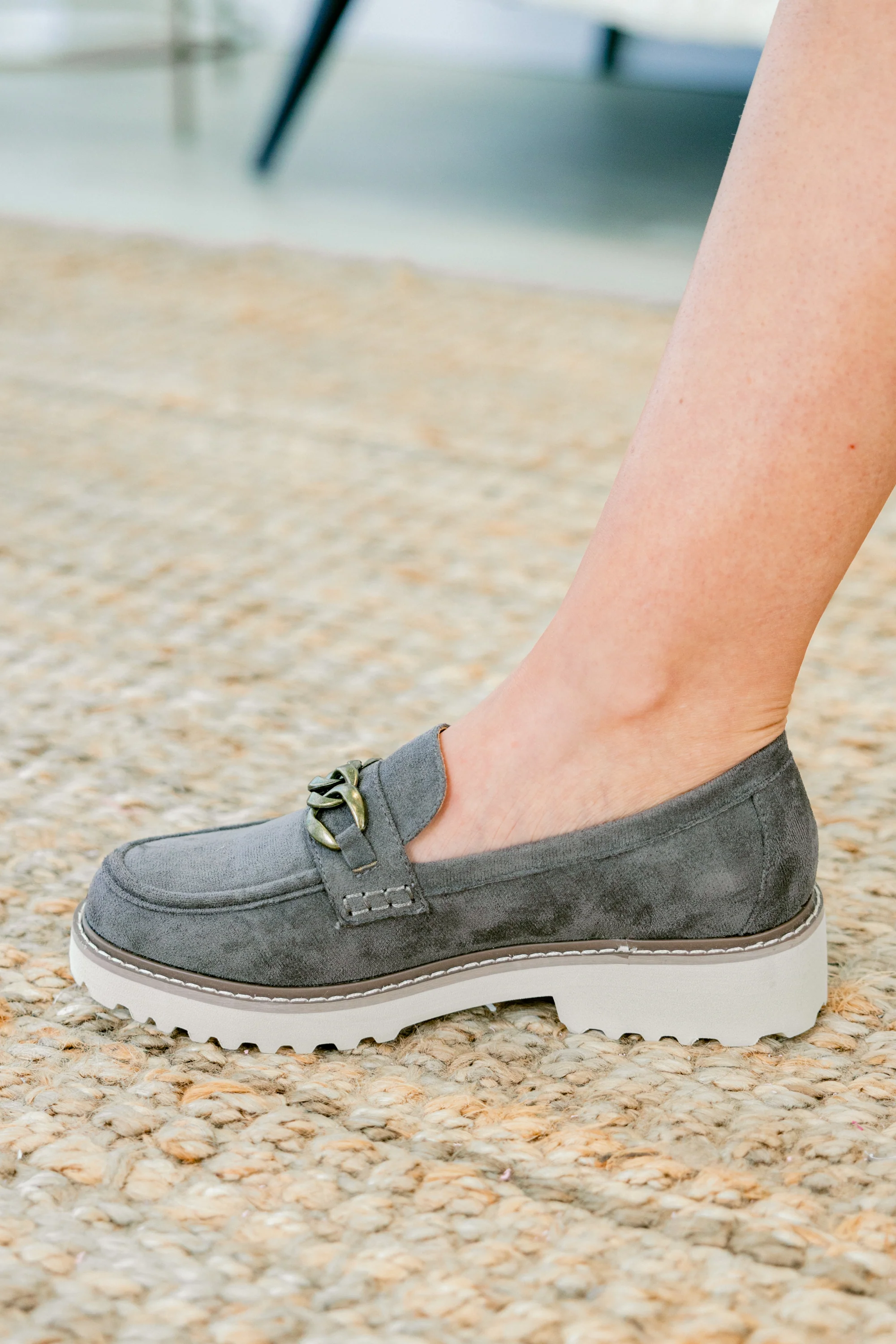 Corky's: Five Minutes Away Loafers, Light Grey - Giverhouse