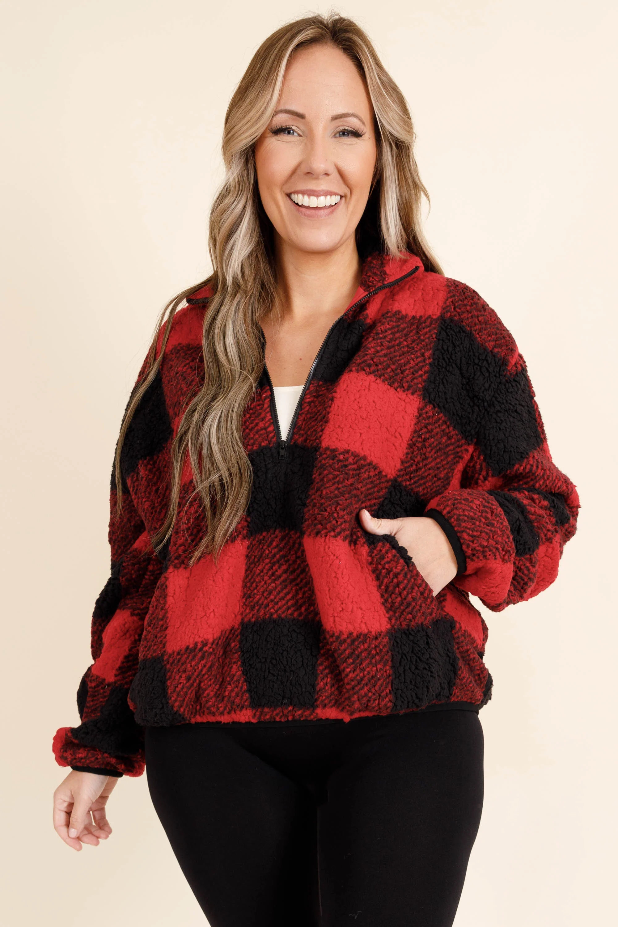 Infinite Memories Top, Red - Giverhouse