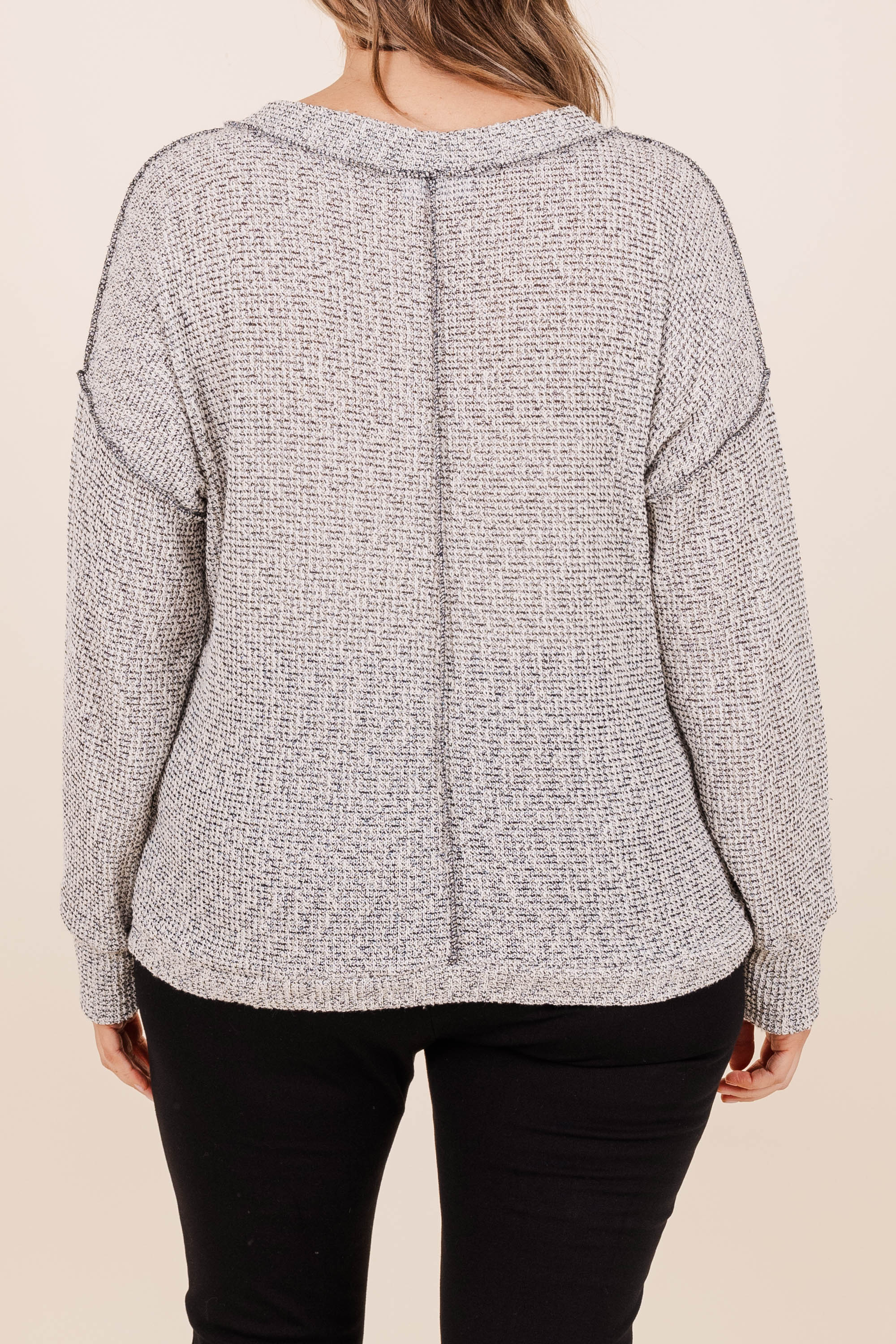 Chill It Out Sweater, Grey - Giverhouse