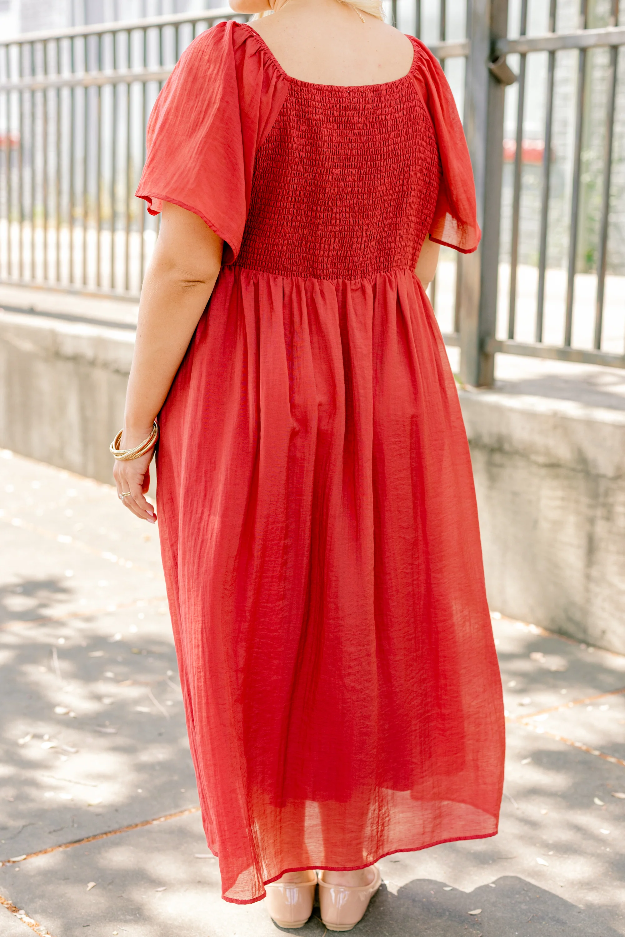 Sweet Lady Maxi Dress, Cinnamon - Giverhouse