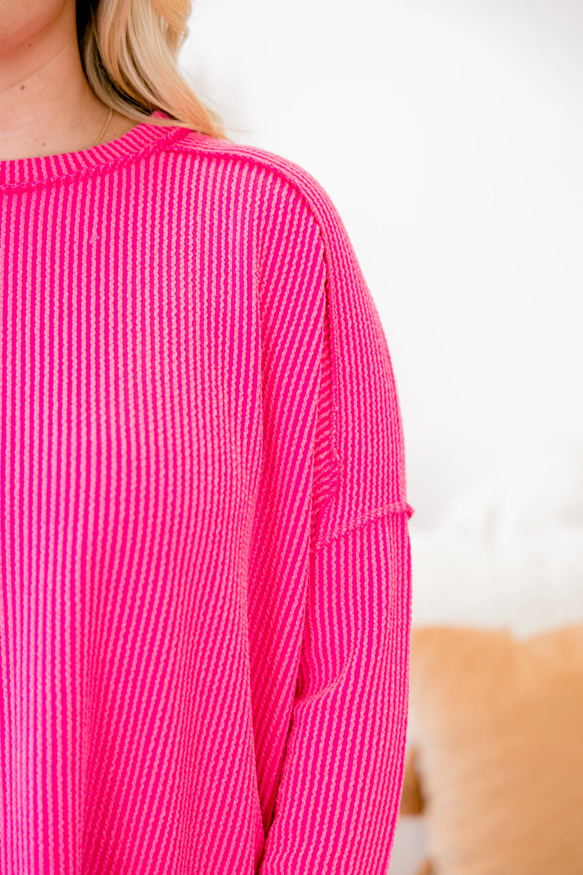 Changed Feelings Top, Hot Pink - Giverhouse