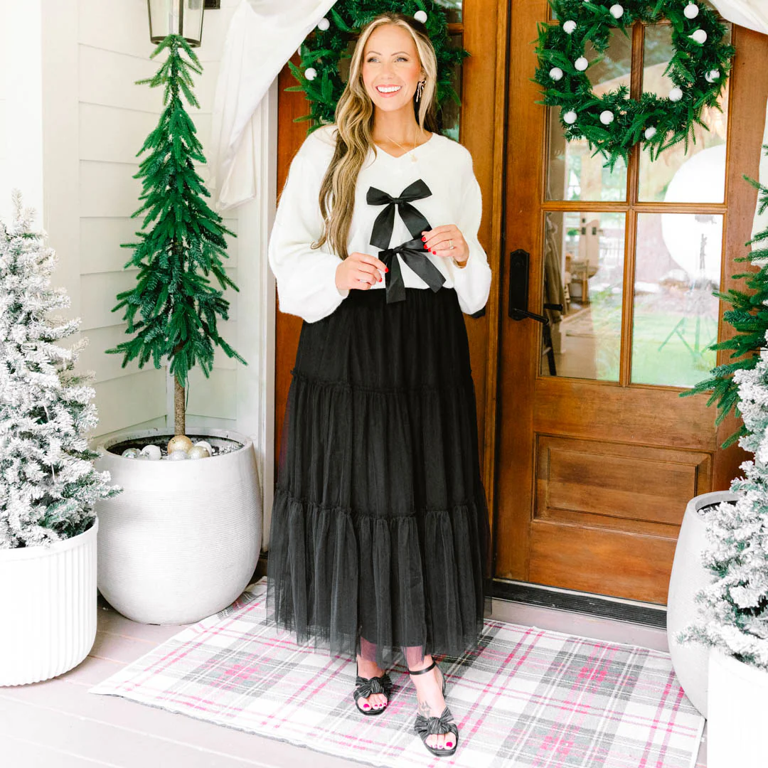 On A Whim Skirt, Black - Giverhouse