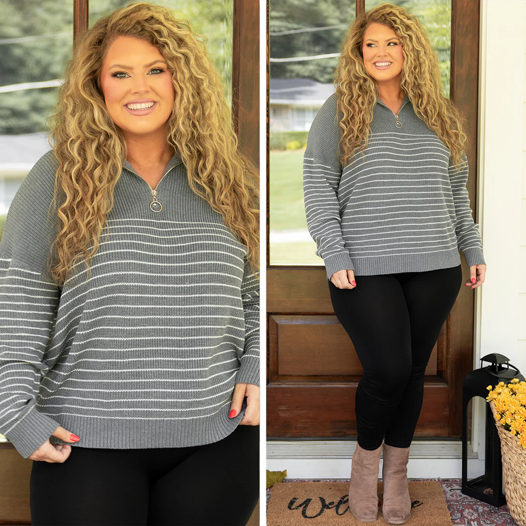 As It Was Pullover, Charcoal - Giverhouse