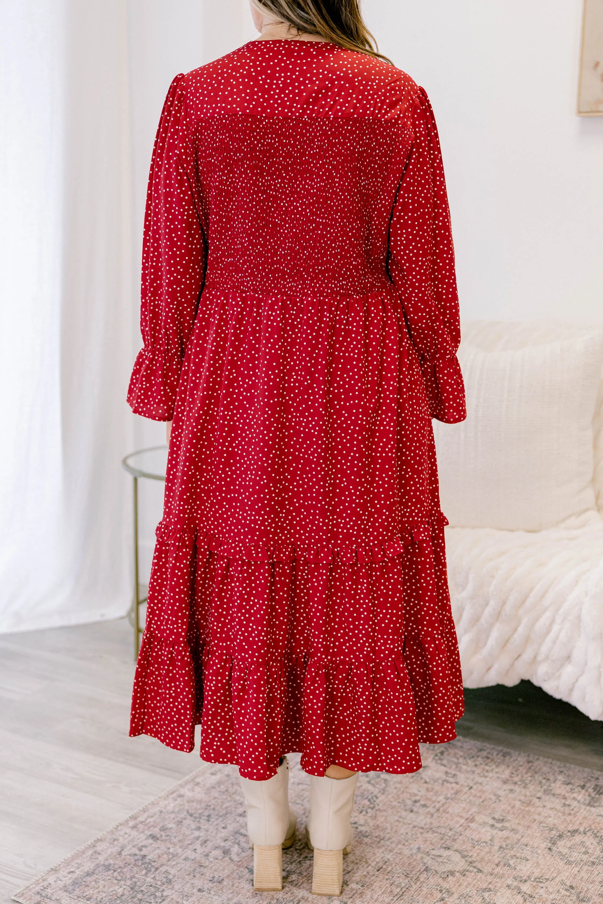 Montana Mornings Dress, Red - Giverhouse