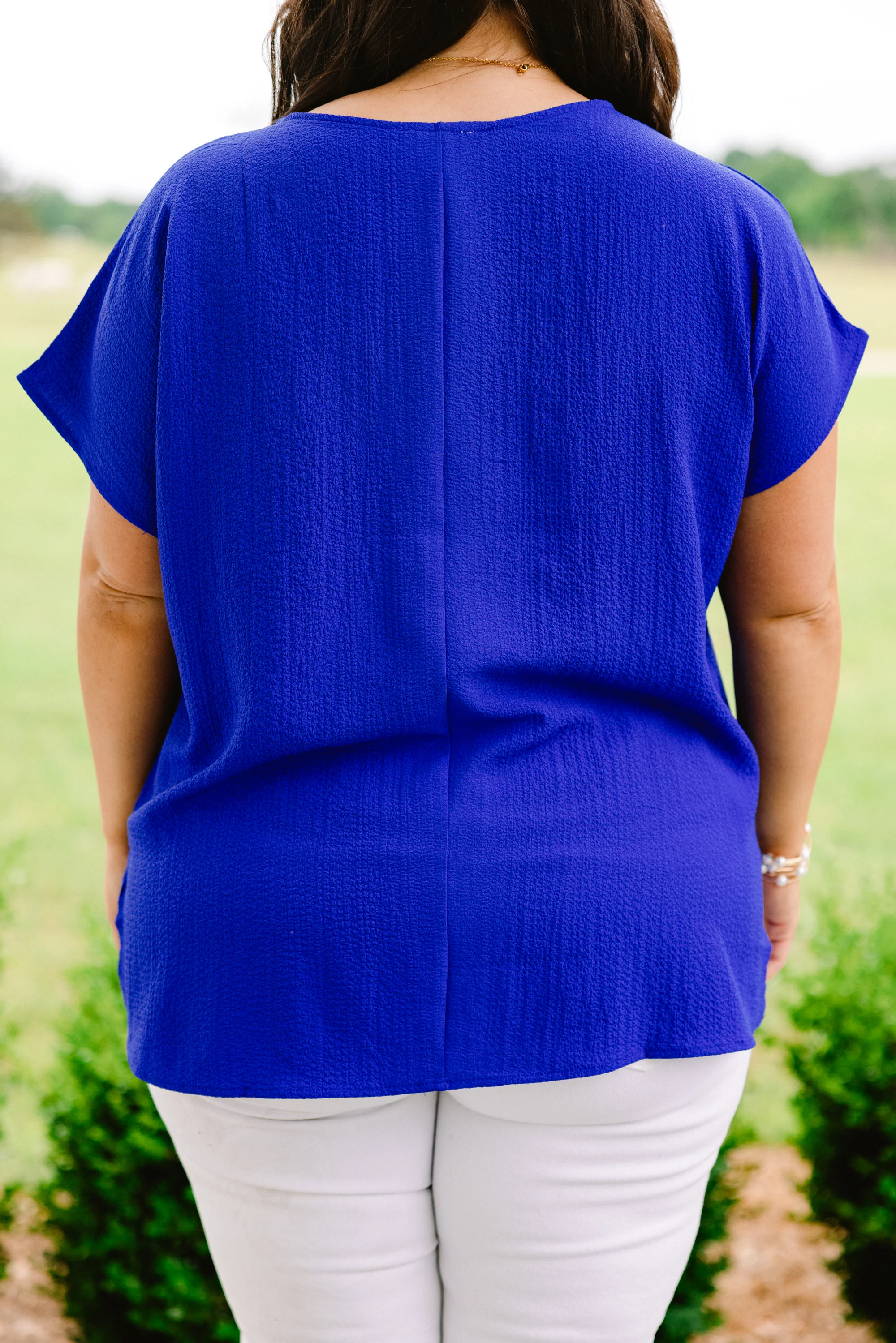 Our Oasis Top, Royal Blue - Giverhouse